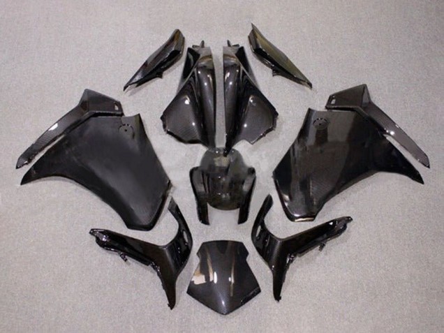 2010-2016 Black Carbon Fiber Honda VFR 1200 Motorcycle Fairings Canada