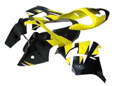 2000-2001 Yellow Black Kawasaki ZX9R Motorcycle Fairings Canada