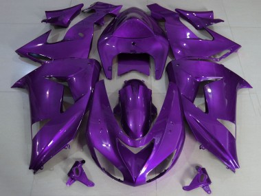 2006-2007 Purple Kawasaki ZX10R Motorcycle Fairing Canada
