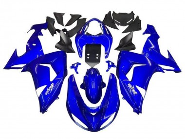 2006-2007 Blue White Kawasaki ZX10R Motorcycle Fairings Canada
