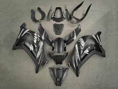 2011-2015 Matte Black White Kawasaki ZX10R Motorcycle Fairings Canada