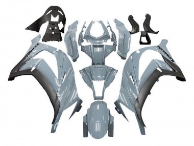 2011-2015 Nardo Grey Matte Black Kawasaki ZX10R Motorcycle Fairings Canada