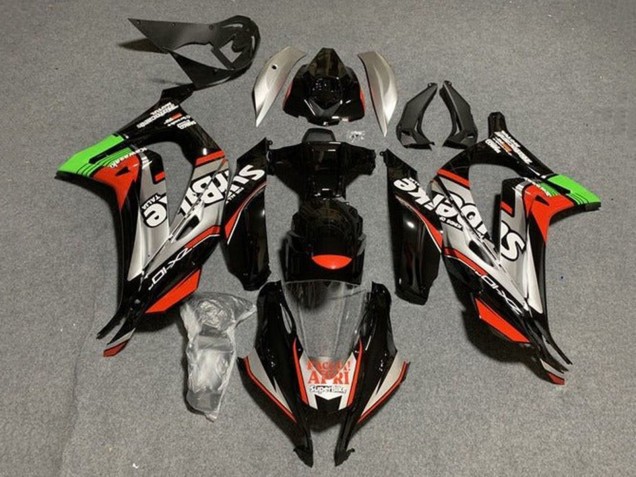 2016-2020 Glossy Black Red Silver Green Kawasaki ZX10R Motorcycle Fairings Canada