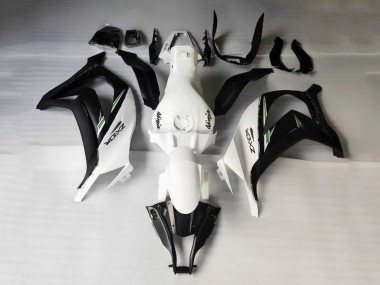 2016-2020 White Black Green Stripe Kawasaki ZX10R Motorcycle Fairings Canada