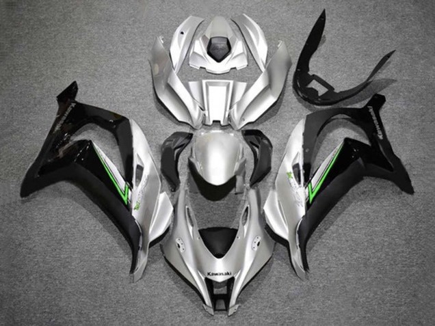 2016-2020 Silver Green Black Kawasaki ZX10R Motorcycle Fairings Canada