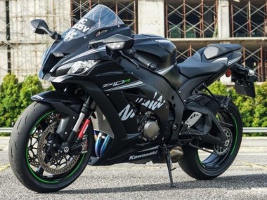 2016-2020 Matte Black White Green Kawasaki ZX10R Motorcycle Fairings Canada