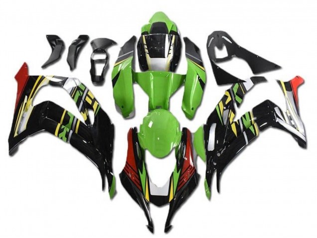 2016-2020 Green Red Yellow Black Kawasaki ZX10R Motorcycle Fairings Canada