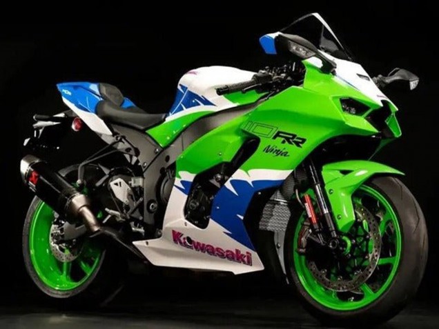 2021-2026 Green White Blue Red Kawasaki ZX10R Motorcycle Fairings Canada