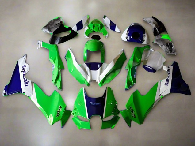 2021-2026 Green White Blue Kawasaki ZX10R Motorcycle Fairings Canada