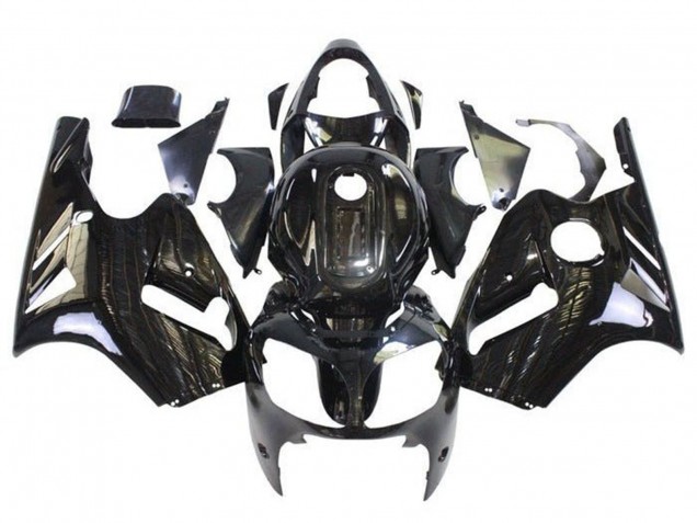 2000-2001 Glossy Black Kawasaki ZX12R Motorcycle Fairing Canada