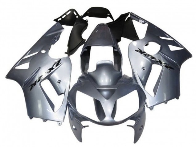 2000-2001 Silver Kawasaki ZX12R Motorcycle Fairings Canada