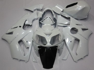2000-2001 White Kawasaki ZX12R Motorcycle Fairings Canada