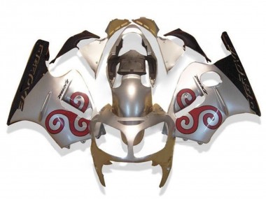 2002-2006 Silver Red Black Kawasaki ZX12R Motorcycle Fairings Canada
