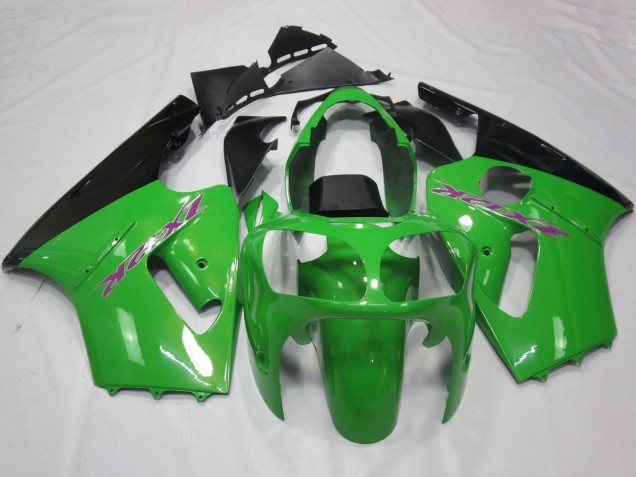 2002-2006 Green Black Purple Kawasaki ZX12R Motorcycle Fairings Canada