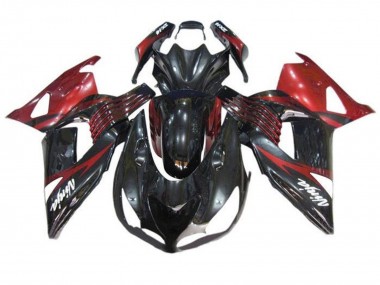 2006-2011 Red Glossy Black White Decal Kawasaki ZX14R ZZR1400 Motorcycle Fairings Canada