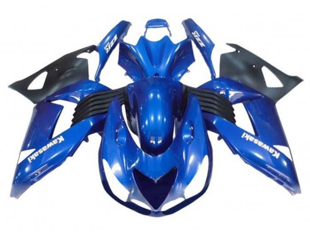 2006-2011 Blue Black White Decal Kawasaki ZX14R ZZR1400 Motorcycle Fairings Canada