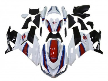 2006-2011 White Red Blue Black Martini Kawasaki ZX14R ZZR1400 Motorcycle Fairings Canada