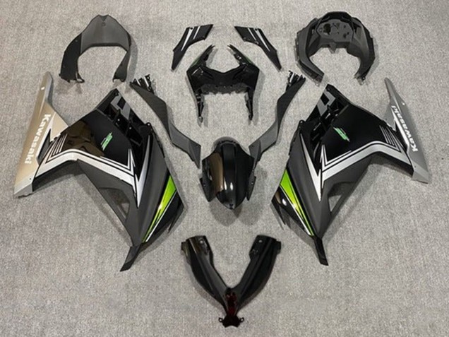 2013-2017 Glossy Black Matte Black Silver Green Kawasaki EX300 Motorcycle Fairings Canada