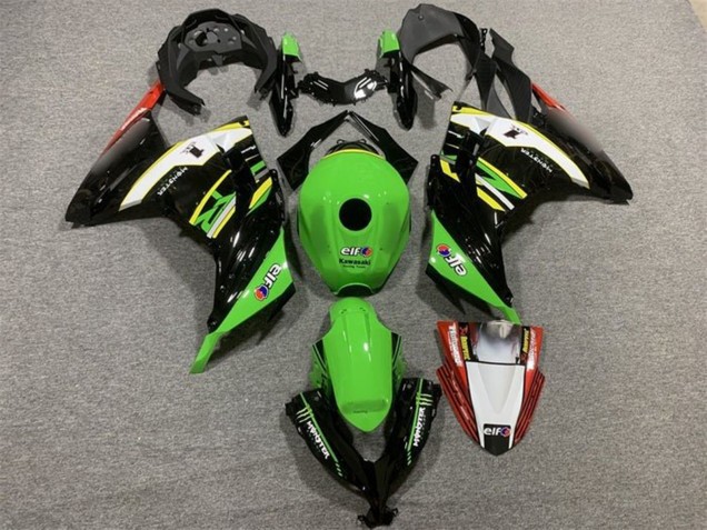 2013-2017 Green Black White Yellow Red Kawasaki EX300 Motorcycle Fairings Canada
