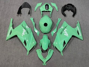 2013-2024 Light Green White Kawasaki EX300 Motorcycle Fairings Canada
