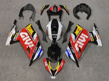 2013-2024 White Red Yellow Blue Black Givi Kawasaki EX300 Motorcycle Fairings Canada