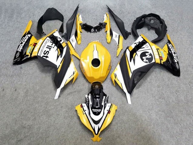 2013-2017 Yellow White Black Kawasaki EX300 Motorcycle Fairings Canada
