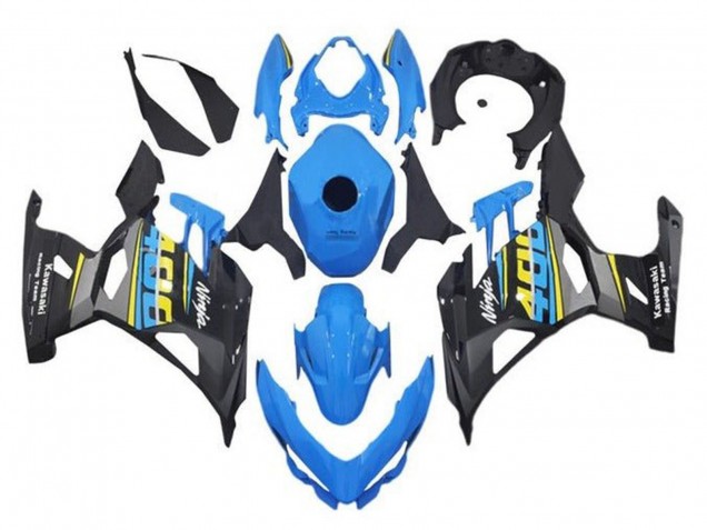 2018-2024 Blue Black Yellow Grey Kawasaki Ninja 400 Motorcycle Fairings Canada