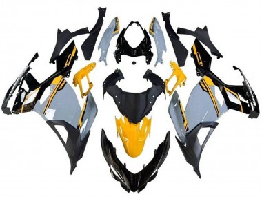 2018-2024 Nardo Grey Orange Black Kawasaki Ninja 400 Motorcycle Fairings Canada