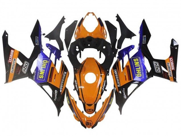 2018-2024 Orange Black Blue Yellow OHLINS Kawasaki Ninja 400 Motorcycle Fairings Canada