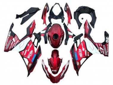 2018-2024 Red Blue White Trick Star Bridgestone Kawasaki Ninja 400 Motorcycle Fairings Canada