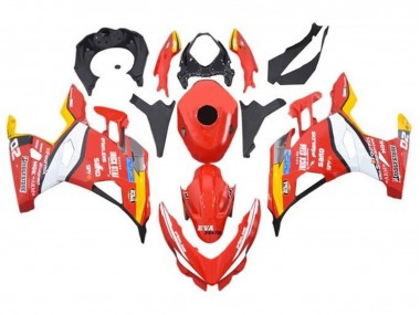 2018-2024 Red White Yellow Black Trick Star Bridgestone Kawasaki Ninja 400 Motorcycle Fairings Canada