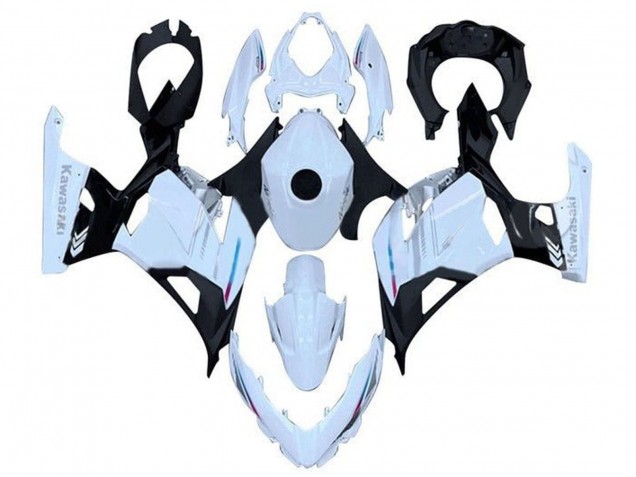 2018-2024 White Black Kawasaki Ninja 400 Motorcycle Fairing Canada