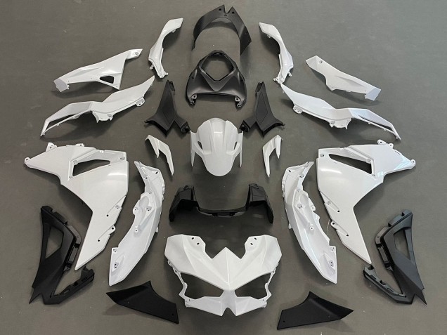 2024-2025 White Black Kawasaki Ninja 500 EX500R Motorcycle Fairings Canada