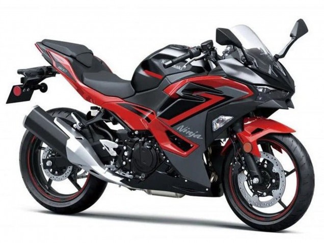 2024-2025 Black Red Grey Kawasaki Ninja 500 EX500R Motorcycle Fairings Canada