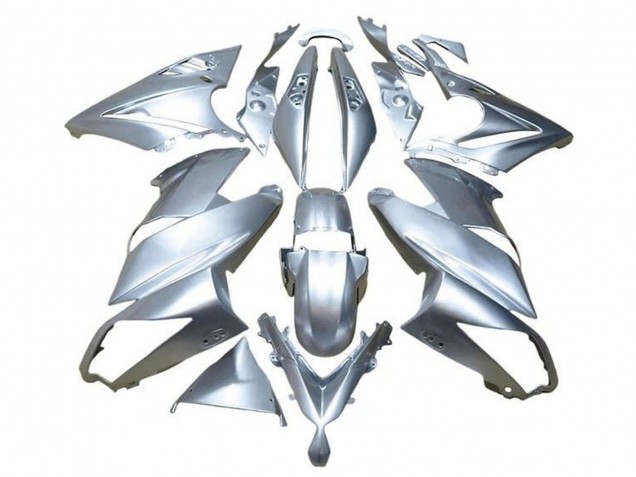 2009-2011 Silver Kawasaki Ninja 650 EX650 Motorcycle Fairings Canada