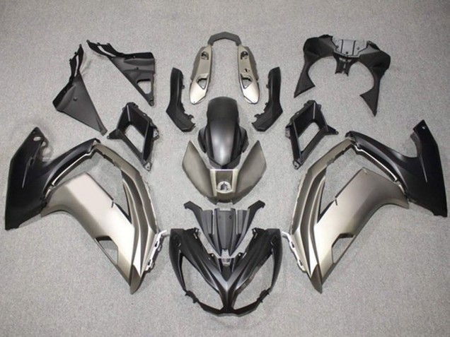 2012-2016 Silver Matte Black Kawasaki Ninja 650 EX650 Motorcycle Fairings Canada