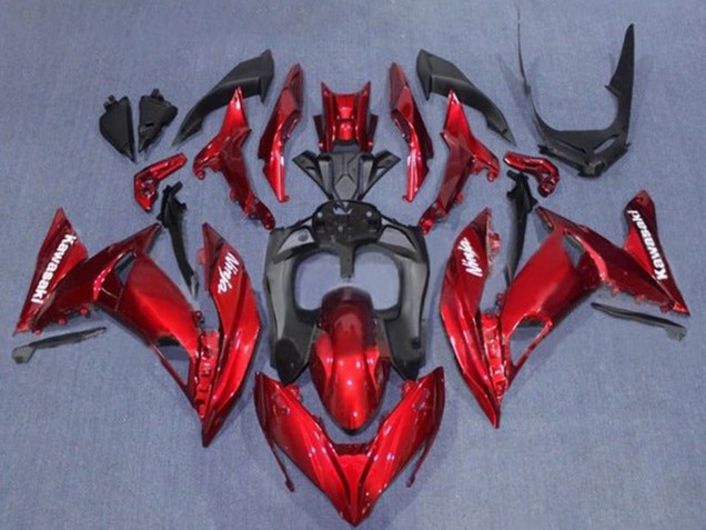 2017-2019 Red Black White Kawasaki Ninja 650 EX650 Motorcycle Fairing Canada