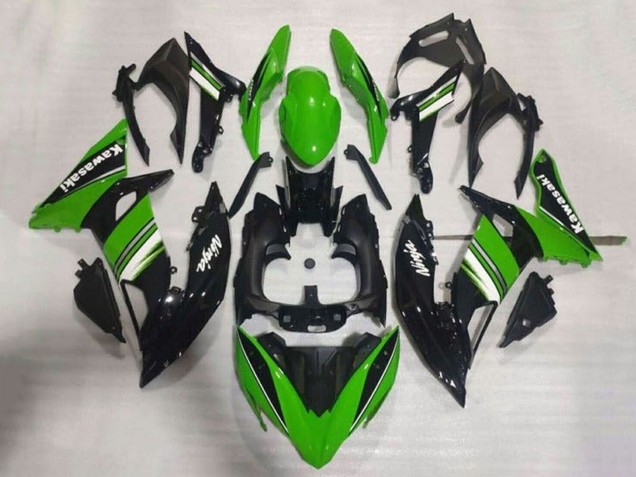 2017-2019 Green Black White Kawasaki Ninja 650 EX650 Motorcycle Fairings Canada
