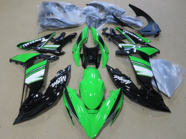 2017-2019 Green White Glossy Black Kawasaki Ninja 650 EX650 Motorcycle Fairings Canada