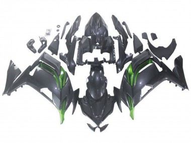 2020-2025 Faux Carbon Fiber Green Kawasaki Ninja 650 EX650 Motorcycle Fairings Canada