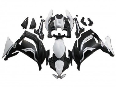 2020-2025 White Matte Black Kawasaki Ninja 650 EX650 Motorcycle Fairings Canada
