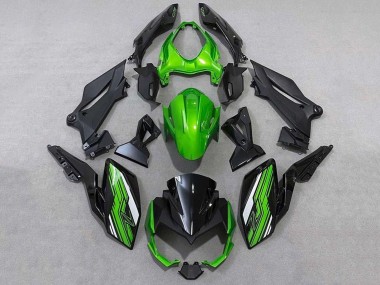 2018-2024 Green White Black Kawasaki Z400 Motorcycle Fairings Canada