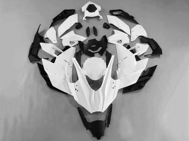 2015-2022 White Kawasaki Ninja H2 Motorcycle Fairings Canada