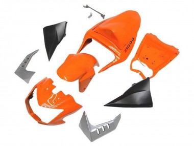 2003-2006 Orange Matte Black Kawasaki Z1000 Motorcycle Fairings Canada