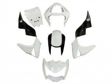 2007-2009 White Black Kawasaki Z1000 Motorcycle Fairings Canada