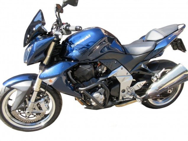 2007-2009 Blue Silver Kawasaki Z1000 Motorcycle Fairings Canada
