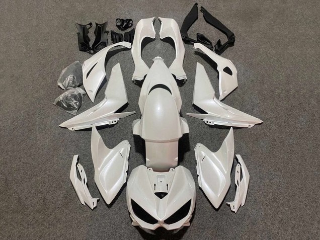 2014-2019 Pearl White Kawasaki Z1000 Motorcycle Fairings Canada