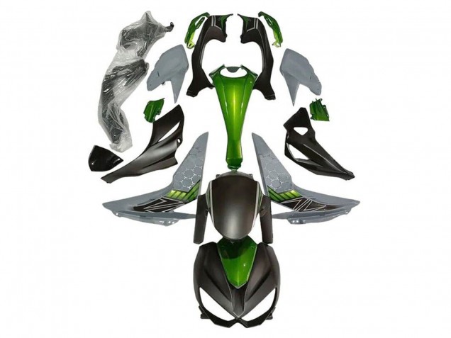 2014-2019 Green Grey Matte Black Kawasaki Z1000 Motorcycle Fairings Canada