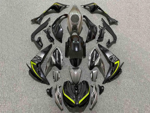 2014-2019 Black Grey Yellow Kawasaki Z1000 Motorcycle Fairings Canada