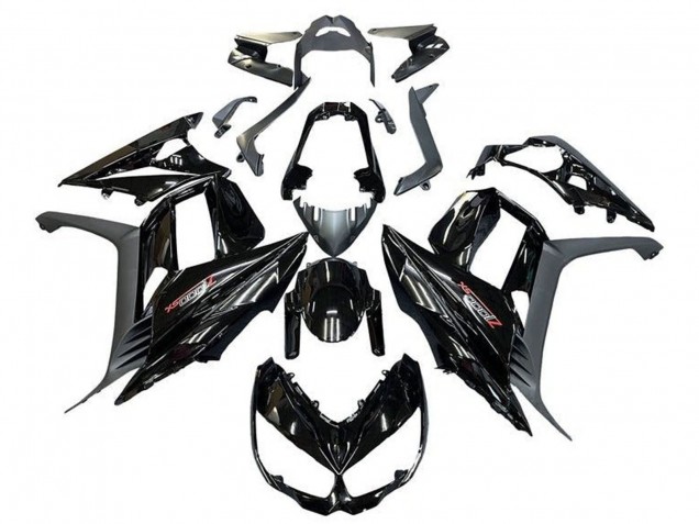 2010-2016 Glossy Black Kawasaki Z1000SX Motorcycle Fairings Canada